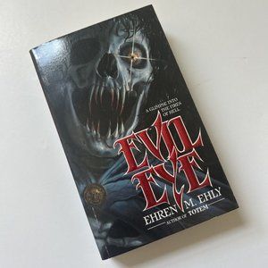 Evil Eye-Ehren Ehly-rare oop horror paperback-Egypt-revenge-power-purification